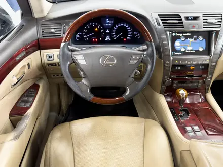 Lexus LS 600h 2007 года за 5 990 000 тг. в Астана – фото 9