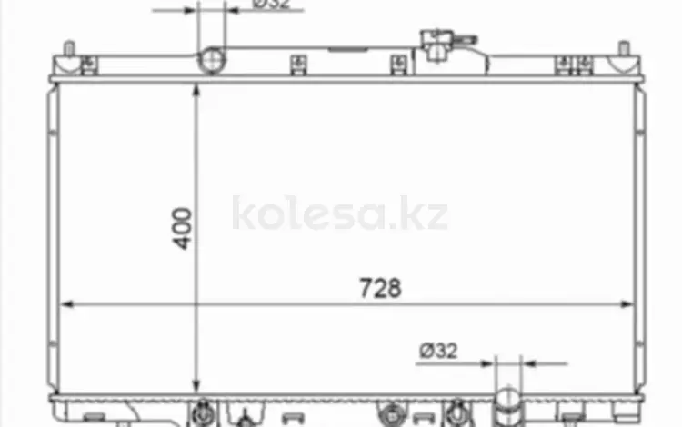 Радиатор за 29 050 тг. в Алматы