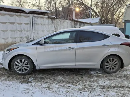 Hyundai Elantra 2014 года за 6 100 000 тг. в Алматы – фото 4