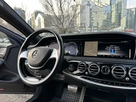 Mercedes-Benz S 500 2014 года за 24 000 000 тг. в Алматы – фото 15