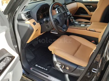Коврики в салон оригинал Lexus LX600 за 85 000 тг. в Астана – фото 6