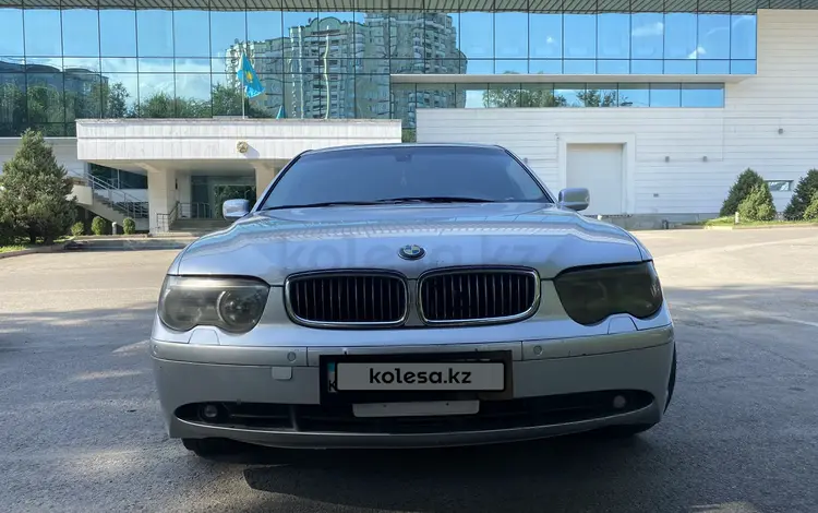 BMW 735 2002 годаүшін5 500 000 тг. в Алматы