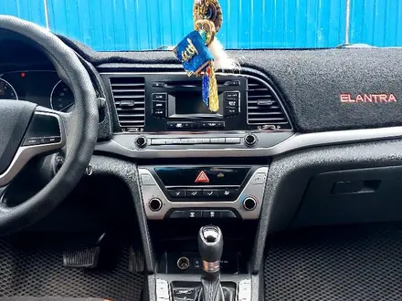 Hyundai Elantra 2018 года за 7 300 000 тг. в Жалагаш – фото 9