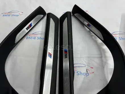 М порожки пороги накладки на пороги BMW X5 F15 F10 F01 за 120 000 тг. в Шымкент – фото 3