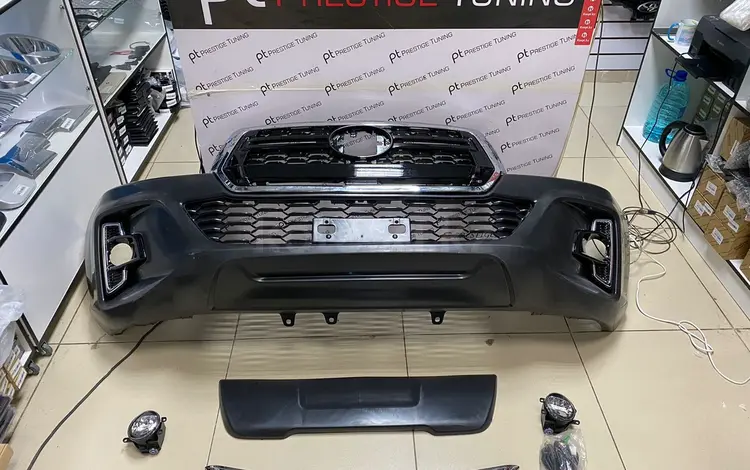 РЕСТАЙЛИНГ КОМПЛЕКТ НА TOYOTA HILUX/REVO 2016-19 ДИЗАЙН ROCCO за 180 000 тг. в Алматы