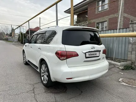 Infiniti QX56 2012 года за 6 800 000 тг. в Алматы – фото 4