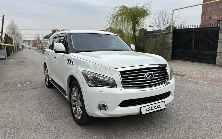 Infiniti QX56 2012 годаүшін6 800 000 тг. в Алматы