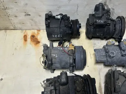 Компрессор кондиционера Mitsubishi 4a91 4g64 6g72 6a13 за 25 000 тг. в Караганда – фото 3