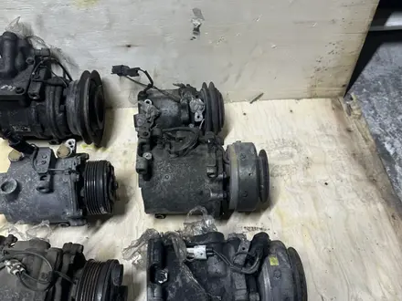 Компрессор кондиционера Mitsubishi 4a91 4g64 6g72 6a13 за 25 000 тг. в Караганда – фото 5