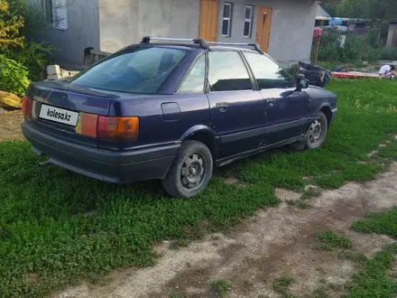 Audi 80 1991 года за 500 000 тг. в Алматы – фото 4