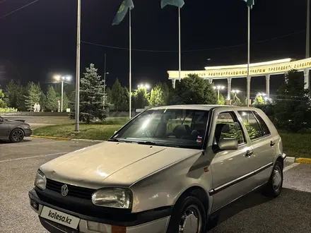 Volkswagen Golf 1993 года за 1 800 000 тг. в Тараз – фото 4