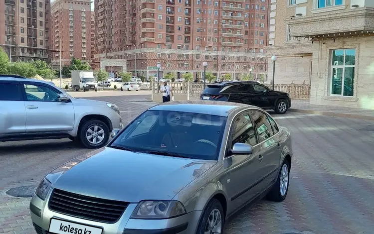 Volkswagen Passat 2001 годаүшін2 900 000 тг. в Актау