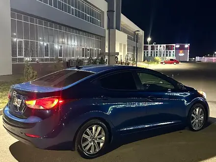 Hyundai Elantra 2014 года за 4 600 000 тг. в Жанаозен – фото 10