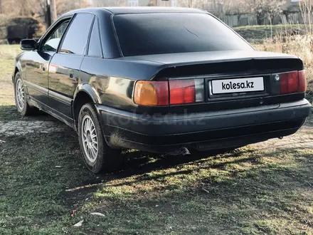 Audi 100 1991 года за 1 200 000 тг. в Тараз – фото 4