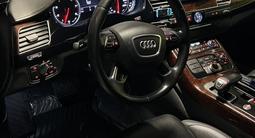 Audi A8 2012 года за 13 000 000 тг. в Алматы – фото 5