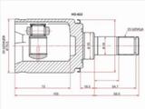 Шрус внутренний заднийүшін18 200 тг. в Павлодар