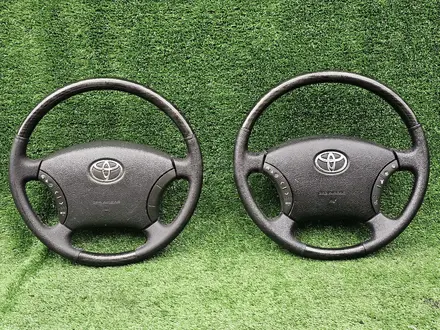 Руль Toyota дерево (косточка) с Airbag Prado 120/Camry/Alphard за 45 000 тг. в Алматы