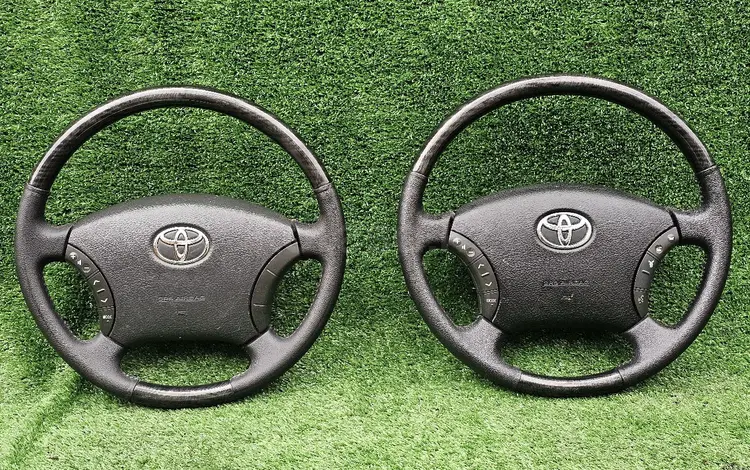 Руль Toyota дерево (косточка) с Airbag Prado 120/Camry/Alphard за 45 000 тг. в Алматы