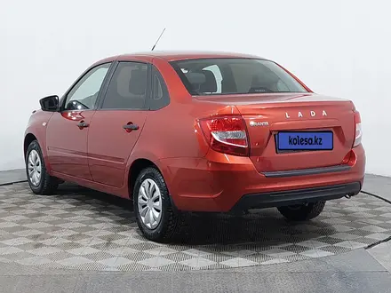 ВАЗ (Lada) Granta 2190 2020 года за 4 190 000 тг. в Астана – фото 7