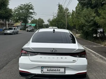 Hyundai Elantra 2022 года за 10 700 000 тг. в Шымкент – фото 6