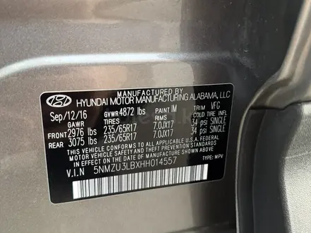 Hyundai Santa Fe 2016 года за 5 800 000 тг. в Уральск – фото 18