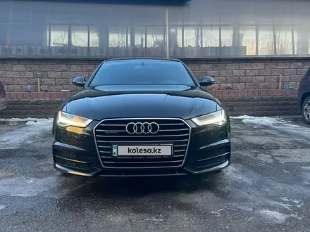 Audi A6 2017 года за 14 900 000 тг. в Алматы – фото 2