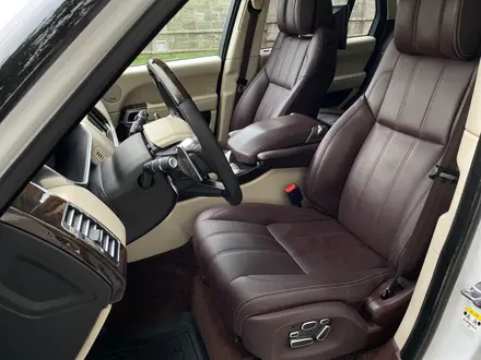 Land Rover Range Rover 2015 года за 25 400 000 тг. в Алматы – фото 14