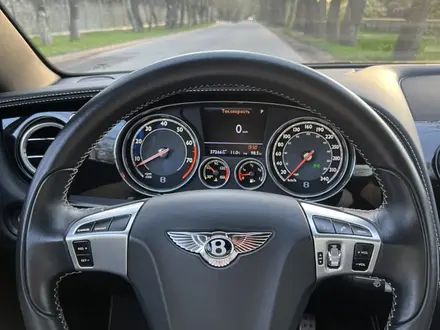 Bentley Continental GT 2012 года за 25 000 000 тг. в Алматы – фото 10