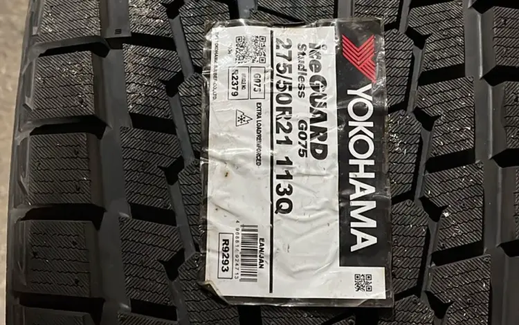 275/50/21 Yokohama Ice Guard G075 за 650 000 тг. в Алматы