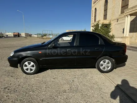 Chevrolet Lanos 2008 года за 1 800 000 тг. в Кульсары – фото 7