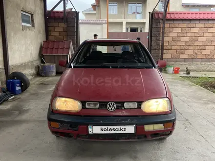 Volkswagen Golf 1993 года за 750 000 тг. в Тараз – фото 2