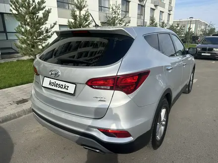 Hyundai Santa Fe 2018 года за 11 300 000 тг. в Алматы – фото 9