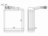 Радиатор отопителя салонаfor10 700 тг. в Алматы