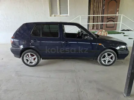 Volkswagen Golf 1995 года за 1 650 000 тг. в Тараз – фото 4
