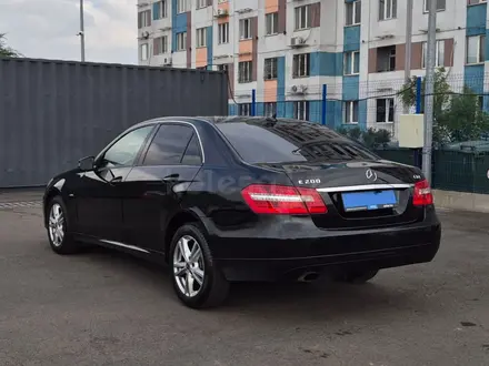 Mercedes-Benz E 200 2010 года за 5 190 000 тг. в Алматы – фото 7
