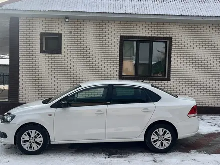 Volkswagen Polo 2014 года за 5 300 000 тг. в Алматы – фото 4