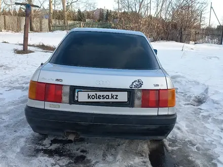 Audi 80 1991 года за 1 250 000 тг. в Петропавловск – фото 5