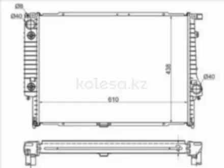 Радиатор Двигателя за 40 150 тг. в Алматы