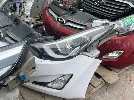 Мини морда ноускат передний часть в сборе KIA HYUNDAI за 20 025 тг. в Кызылорда – фото 7