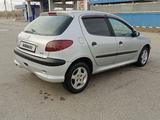 Peugeot 206 2004 годаfor2 200 000 тг. в Байконыр – фото 5