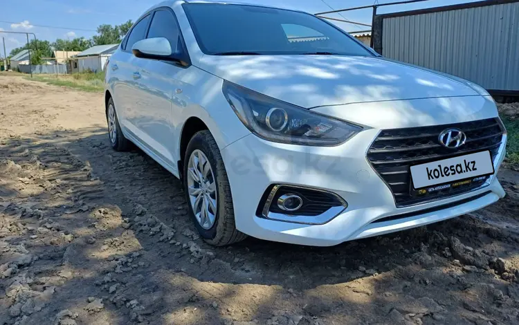 Hyundai Accent 2018 года за 7 148 000 тг. в Шубаркудук