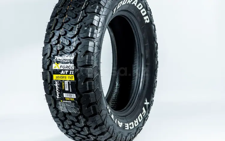 265/65R18 114T — Бренд Tourador X FORCE A/T-II за 75 000 тг. в Алматы