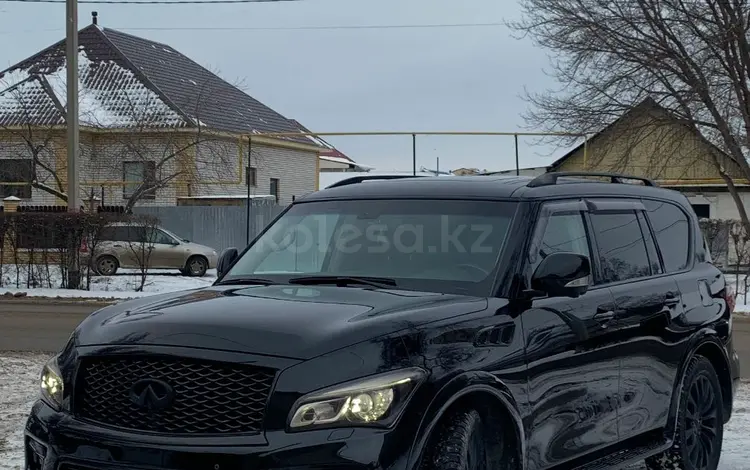 Infiniti QX80 2015 годаүшін15 500 000 тг. в Уральск