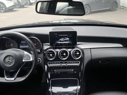Mercedes-Benz C 180 2015 года за 11 890 000 тг. в Алматы – фото 13