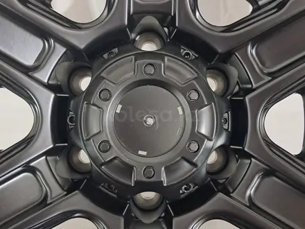 Диски R17 8, 5J ET0 110.1 6x139, 7 MATTE BLACK за 340 000 тг. в Алматы – фото 4