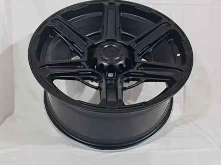 Диски R17 8, 5J ET0 110.1 6x139, 7 MATTE BLACK за 340 000 тг. в Алматы – фото 5