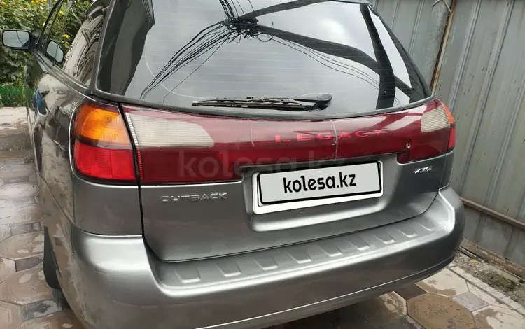 Subaru Outback 2001 годаүшін3 700 000 тг. в Алматы