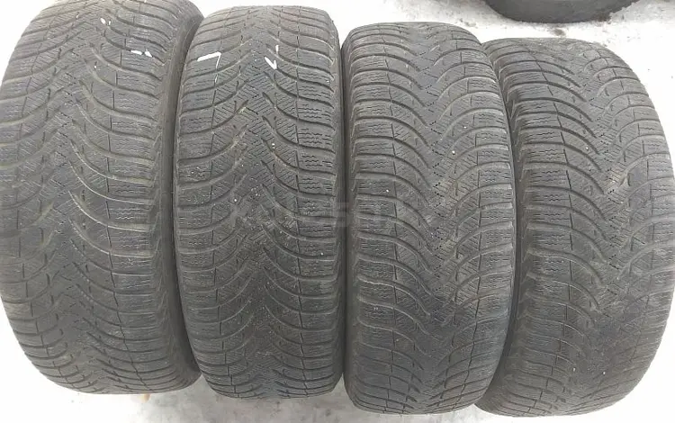 Шины 205/55 R16 — "Michelin Alpin A4" (Германия), зимние, в хорошfor80 000 тг. в Астана