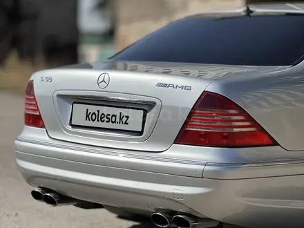 Mercedes-Benz S 55 2004 года за 11 000 000 тг. в Шымкент – фото 16