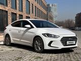 Hyundai Elantra 2018 года за 8 100 000 тг. в Алматы – фото 3